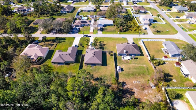 birds eye view of property featuring a residential view