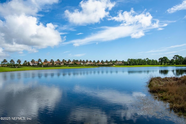 property view of water