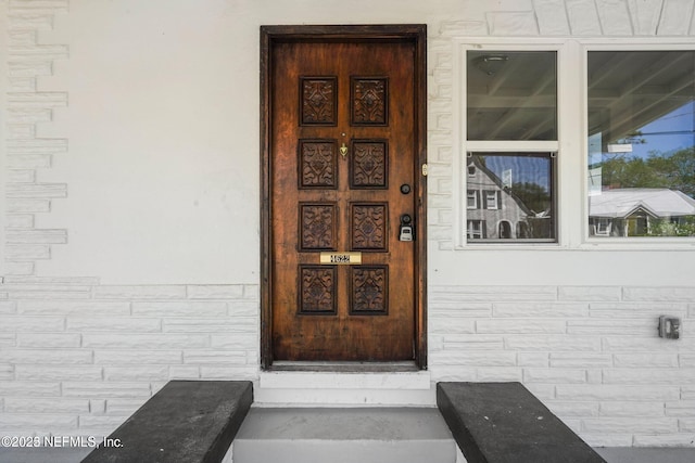 view of property entrance