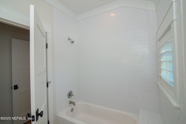 bathroom featuring  shower combination