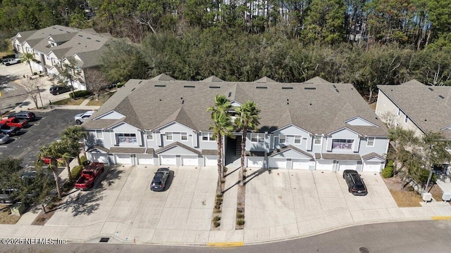 bird's eye view featuring a residential view