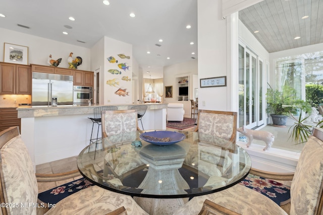 236 Deer Haven Dr, Ponte Vedra Beach, FL 32082 - dining area with recessed lighting