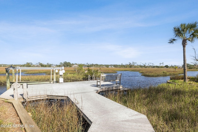 236 Deer Haven Dr, Ponte Vedra Beach, FL 32082 - dock featuring a water view