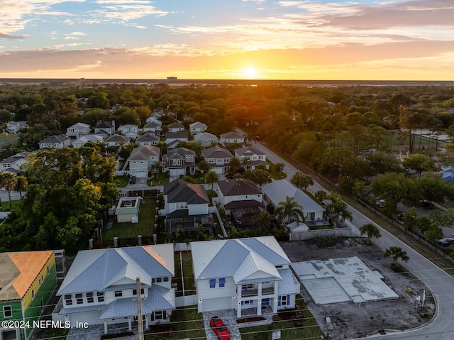 birds eye view of property featuring a residential view