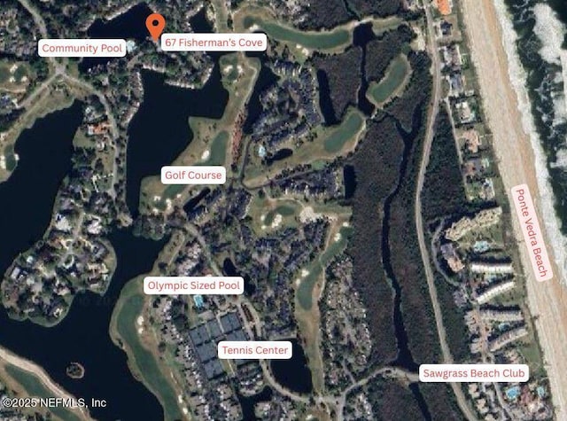 67 Fishermans Cove Rd, Ponte Vedra Beach, FL 32082 - aerial view of property's location