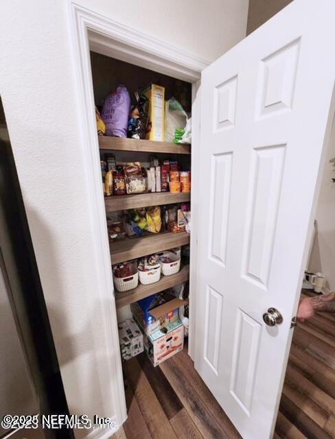 view of pantry