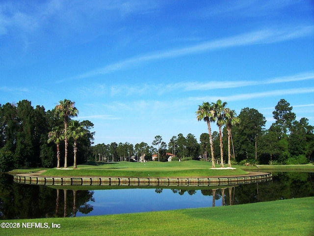 view of water feature