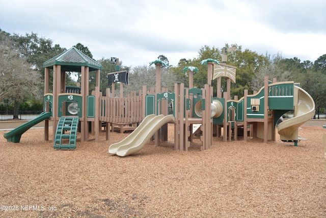 view of community playground