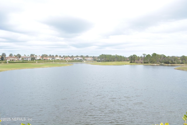 view of water feature