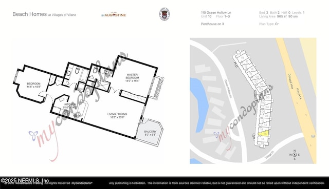 110 Ocean Hollow Ln Unit 116, Saint Augustine, FL 32084 - view of layout