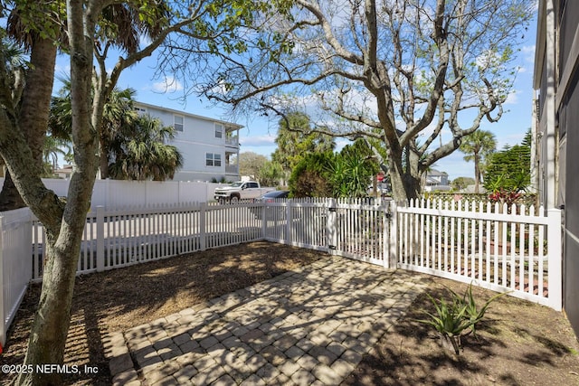 2107 2nd St S, Jacksonville Beach, FL 32250 - view of patio with fence private yard