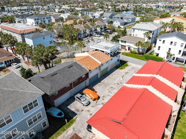 2107 2nd St S, Jacksonville Beach, FL 32250 - drone / aerial view with a residential view