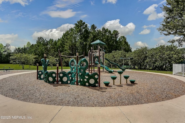 view of community playground