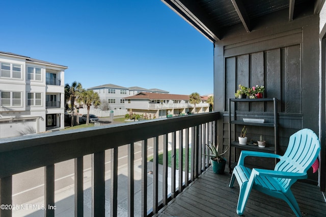 2211 1st St S, Jacksonville Beach, FL 32250 - balcony featuring a residential view