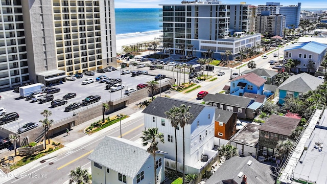 1306 1st St S, Jacksonville Beach, FL 32250 - birds eye view of property featuring a water view
