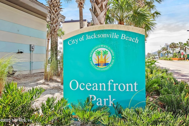 1306 1st St S, Jacksonville Beach, FL 32250 - view of community / neighborhood sign