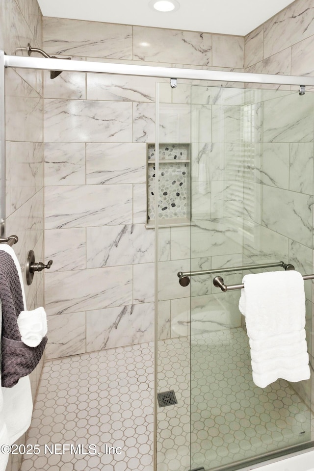 1308 1st St S, Jacksonville Beach, FL 32250 - bathroom featuring a stall shower