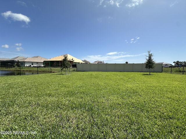 123 Tesoro Ter, Saint Augustine, FL 32095 - fenced backyard featuring a water view