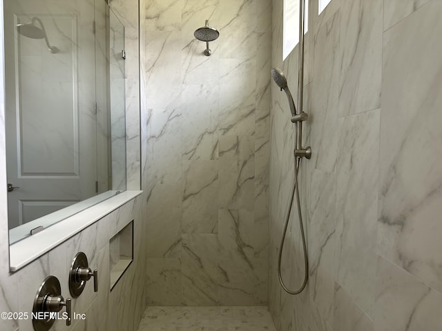 123 Tesoro Ter, Saint Augustine, FL 32095 - bathroom with a marble finish shower