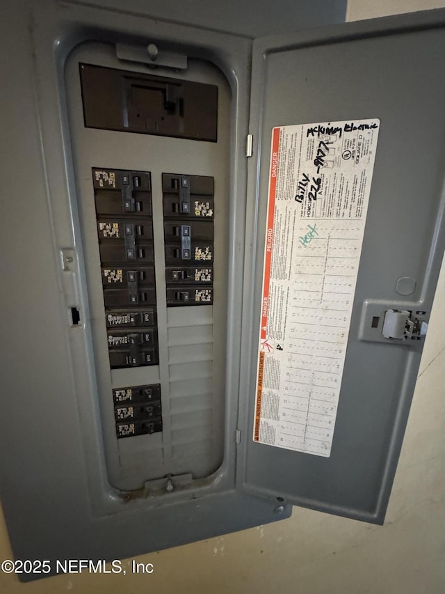 utilities with electric panel