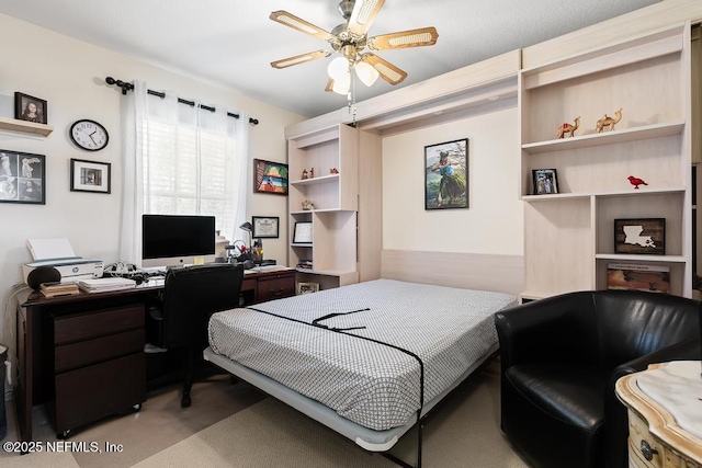 bedroom featuring carpet floors