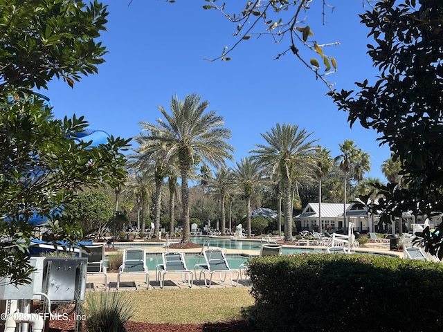 view of community pool