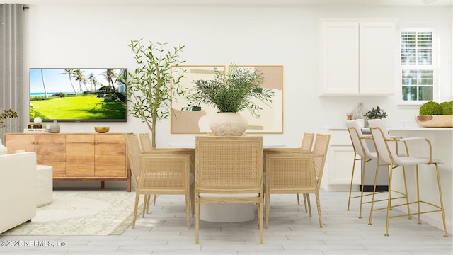 92 Hogan Ct, Saint Augustine, FL 32092 - dining area featuring light wood-type flooring