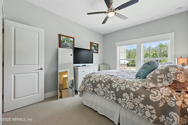 294 Mahi Dr, Ponte Vedra, FL 32081 - carpeted bedroom featuring baseboards and ceiling fan