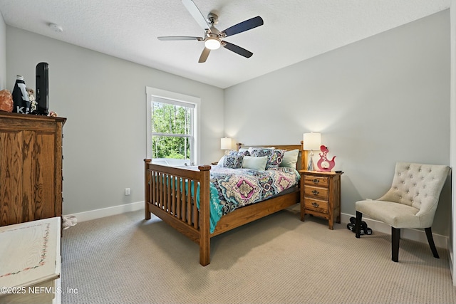 294 Mahi Dr, Ponte Vedra, FL 32081 - bedroom featuring light carpet, baseboards, and a ceiling fan