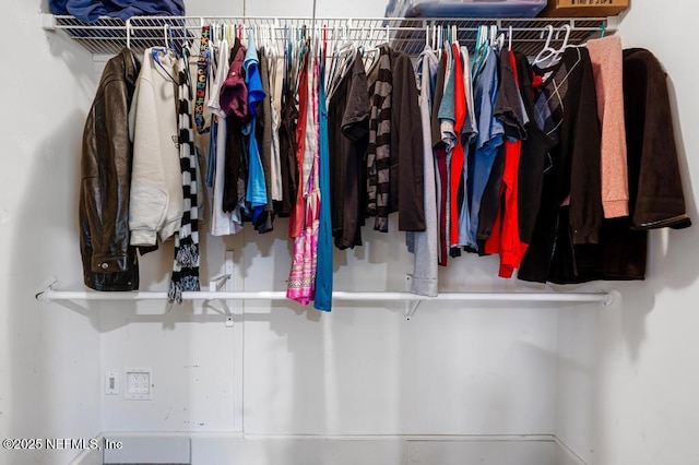 view of spacious closet