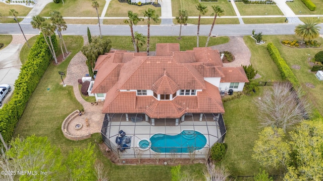 drone / aerial view