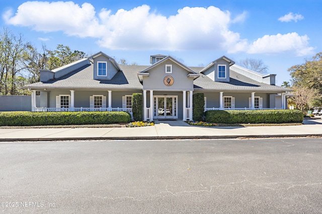 view of front of house with a porch