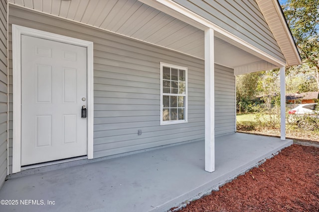 view of property entrance