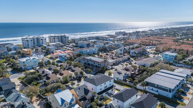 2072 Gail Ave, Jacksonville Beach, FL 32250 - drone / aerial view featuring a residential view and a water view