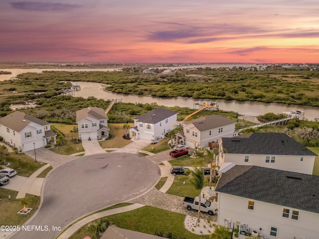 367 Five Island Dr, Saint Augustine, FL 32080 - drone / aerial view with a water view