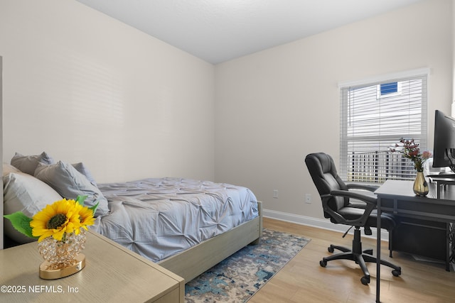 367 Five Island Dr, Saint Augustine, FL 32080 - bedroom with baseboards and wood finished floors