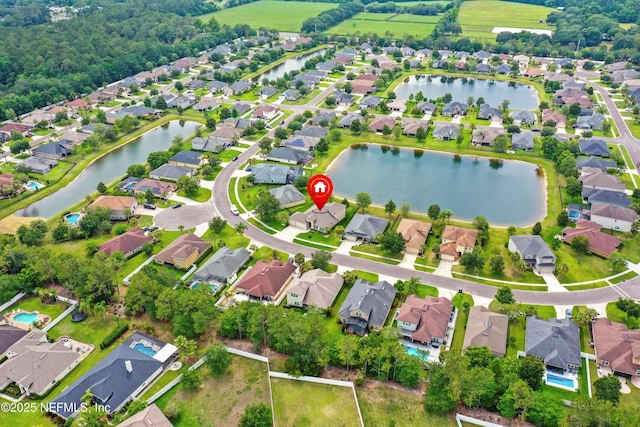 244 Palazzo Cir, Saint Augustine, FL 32092 - view of property location with nearby suburban area and a nearby body of water