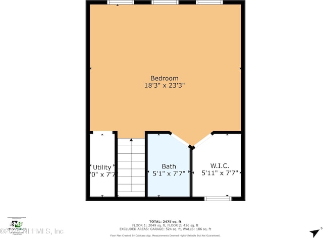 244 Palazzo Cir, Saint Augustine, FL 32092 - floor plan / room layout