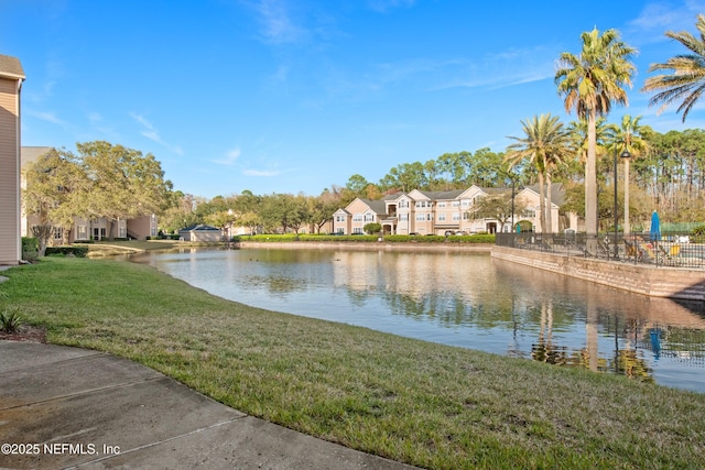 water view with a residential view