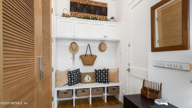 view of mudroom