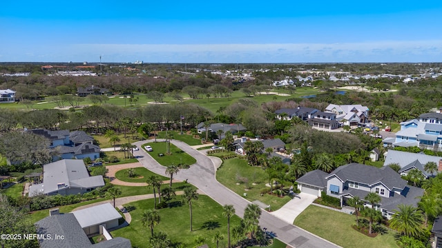 drone / aerial view featuring a residential view