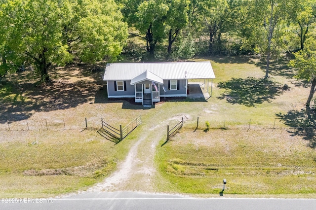 aerial view