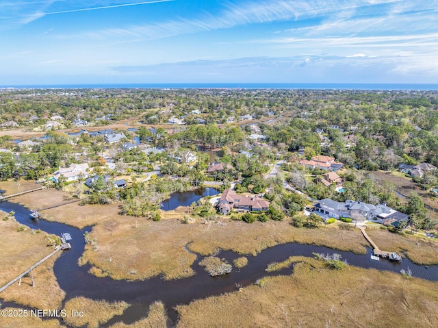 24620 Deer Trace Dr, Ponte Vedra Beach, FL 32082 - birds eye view of property with a water view