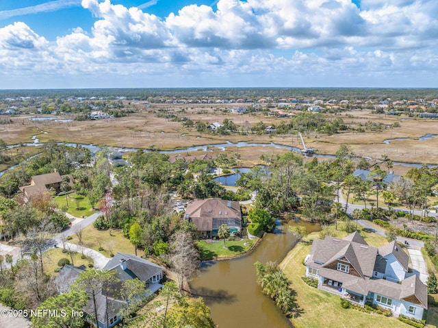24620 Deer Trace Dr, Ponte Vedra Beach, FL 32082 - drone / aerial view featuring a water view