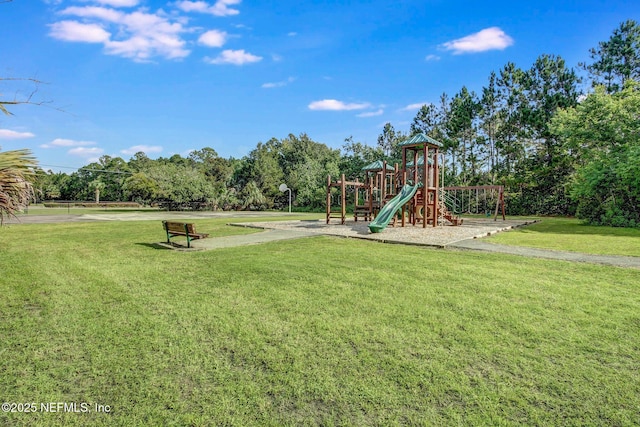 17524 Eagle Bend Blvd, Jacksonville, FL 32226 - community play area featuring a yard