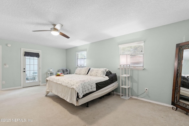 17524 Eagle Bend Blvd, Jacksonville, FL 32226 - bedroom with multiple windows, light carpet, and baseboards