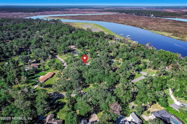 17524 Eagle Bend Blvd, Jacksonville, FL 32226 - aerial view with a water view