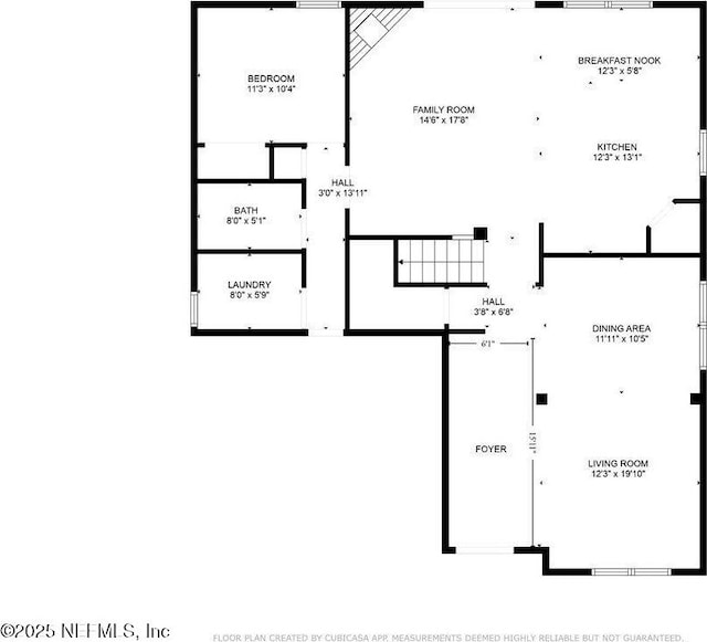 3925 Leatherwood Dr, Orange Park, FL 32065 - property floor plan