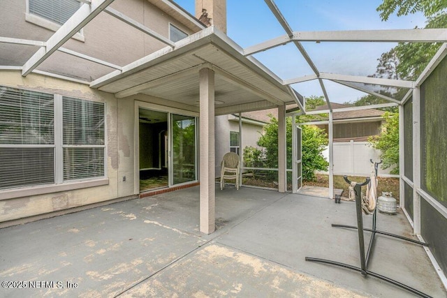 3925 Leatherwood Dr, Orange Park, FL 32065 - view of unfurnished sunroom