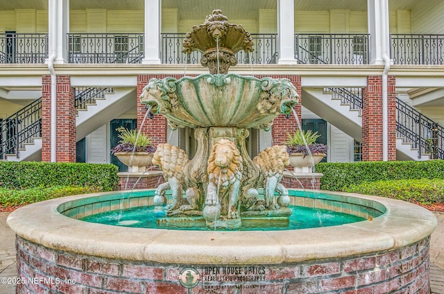 3925 Leatherwood Dr, Orange Park, FL 32065 - view of home's community with stairway